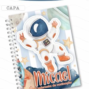 Caderneta de Vacina Astronauta Menino - Arquivo Digital