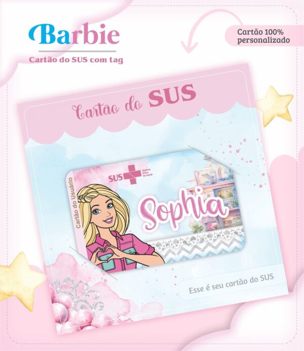 Caderneta de Vacina Barbie - Arquivo Digital