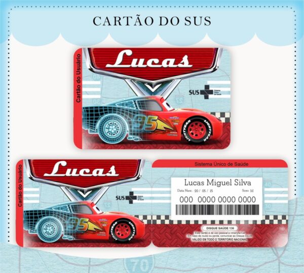 Caderneta de Vacina Carros - Arquivo Digital