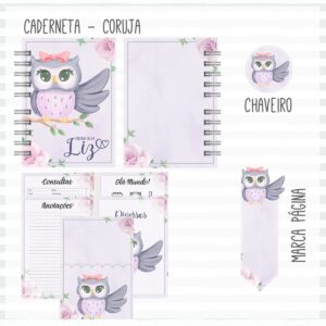 caderneta de vacina coruja arquivo digital maternidade 1