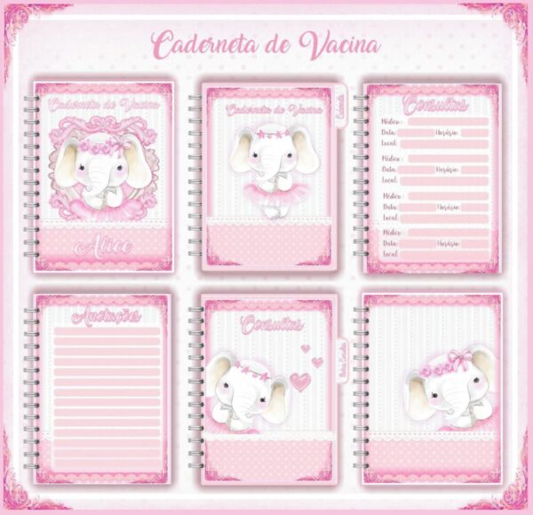 Caderneta de Vacina Elefantinha - Arquivo Digital