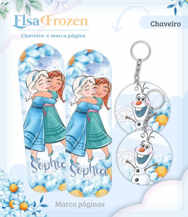 Caderneta de Vacina Elsa Frozen - Arquivo Digital