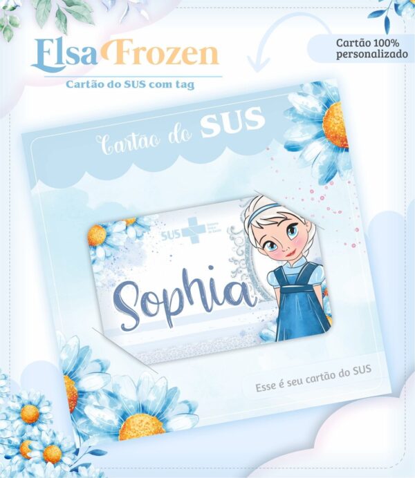 Caderneta de Vacina Frozen - Arquivo Digital