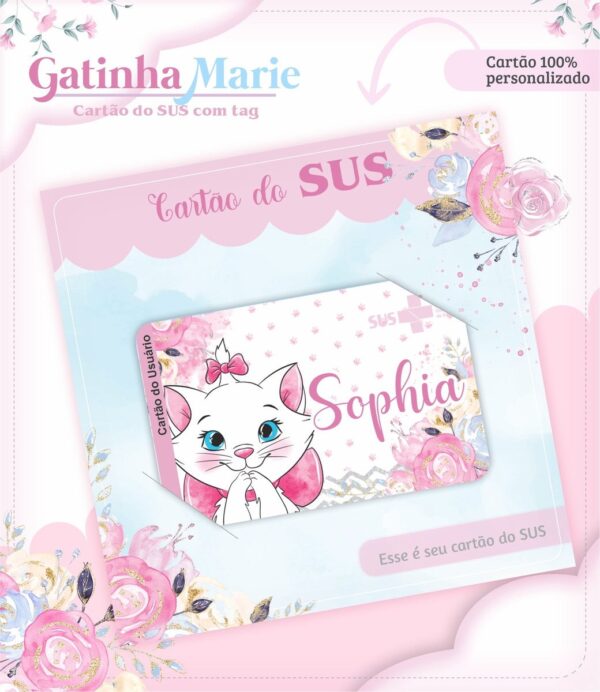 Caderneta de Vacina Gatinha Marie - Arquivo Digital