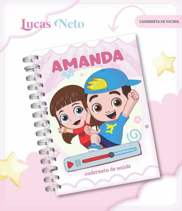 Caderneta de Vacina Gi e Lucas - Arquivo Digital,