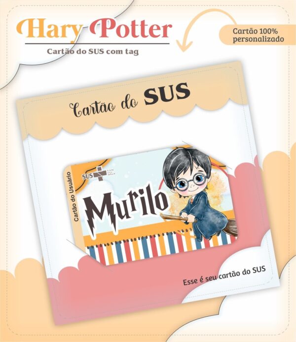 Caderneta de Vacina Harry Potter - Arquivo Digital