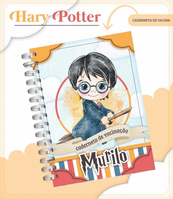 Caderneta de Vacina Harry Potter - Arquivo Digital