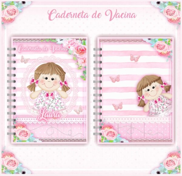 Caderneta de Vacina Jardim das Bonecas - Arquivo Digital - Imagem 2