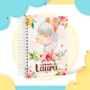 caderneta de vacina lhama arquivo digital caderneta personalizada