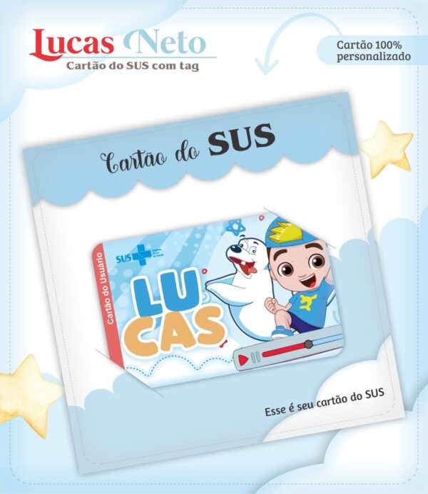 Caderneta de Vacina Luccas Neto - Arquivo Digital - Imagem 3
