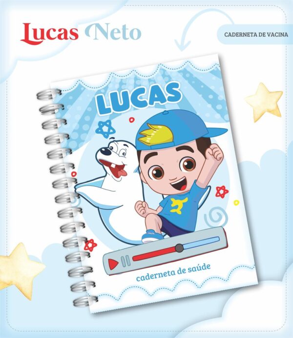 Caderneta de Vacina Luccas Neto - Arquivo Digital