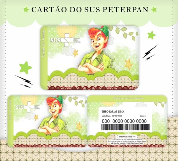 Caderneta de Vacina Peter Pan - Arquivo Digital