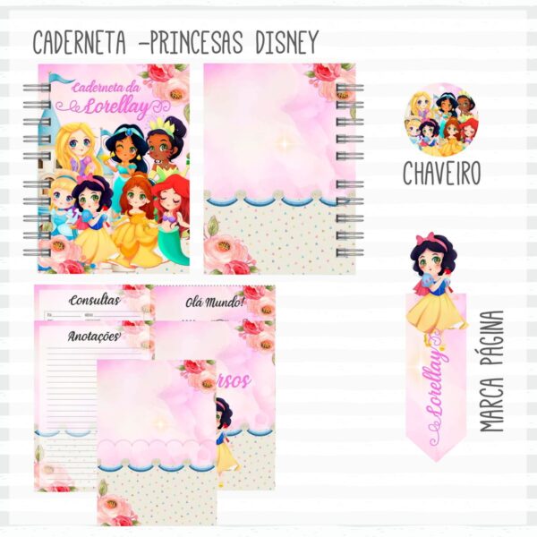 Caderneta de Vacina Princesas - Arquivo Digital