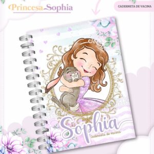 Caderneta de Vacina Princesinha Sophia - Arquivo Digital