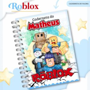 Caderneta de Vacina Roblox - Arquivo Digital