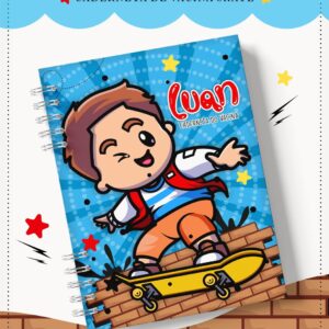 Caderneta de Vacina Skate - Arquivo Digital