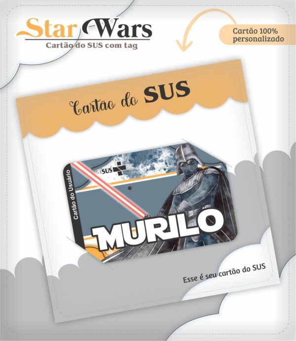 Caderneta de Vacina Star Wars - Arquivo Digital