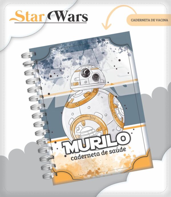Caderneta de Vacina Star Wars - Arquivo Digital