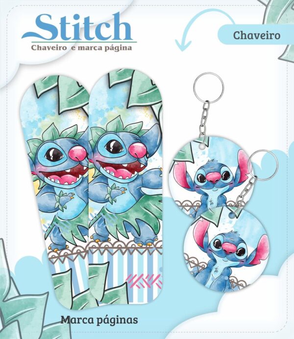 Caderneta de Vacina Stitch - Arquivo Digital