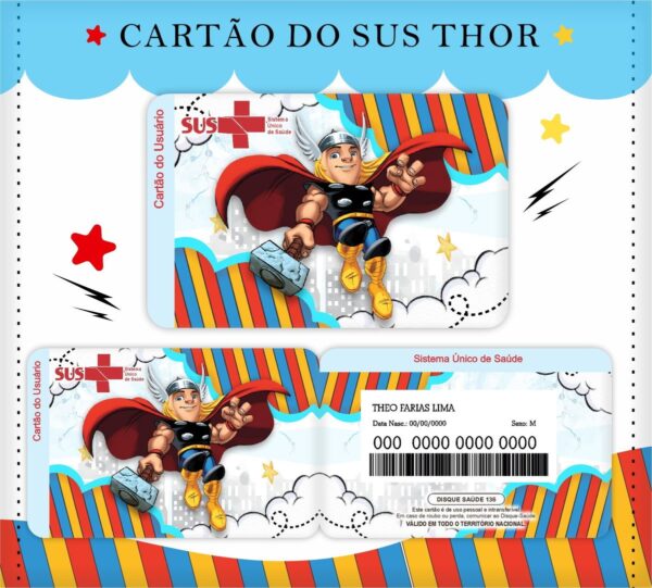 Caderneta de Vacina Thor - Arquivo Digital