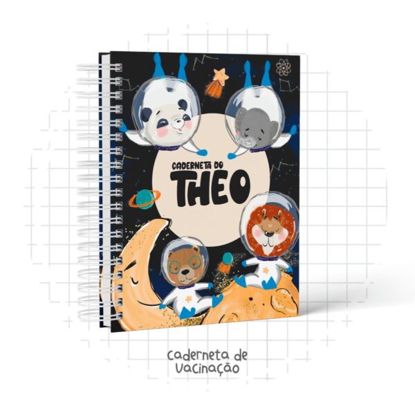 Caderneta de Vacinação Astronauta Animais - Arquivo Digital