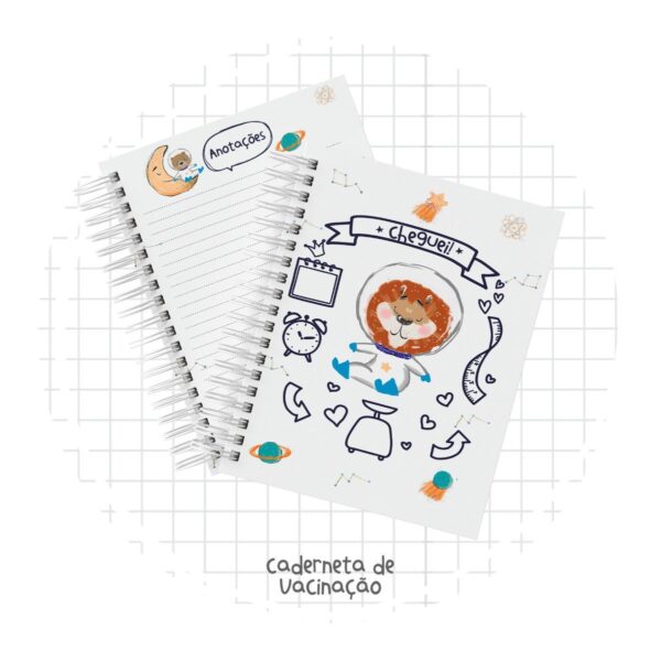 Caderneta de Vacinação Astronauta Animais - Arquivo Digital