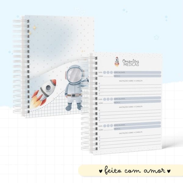 Caderneta de Vacinação Astronauta - Arquivo Digital