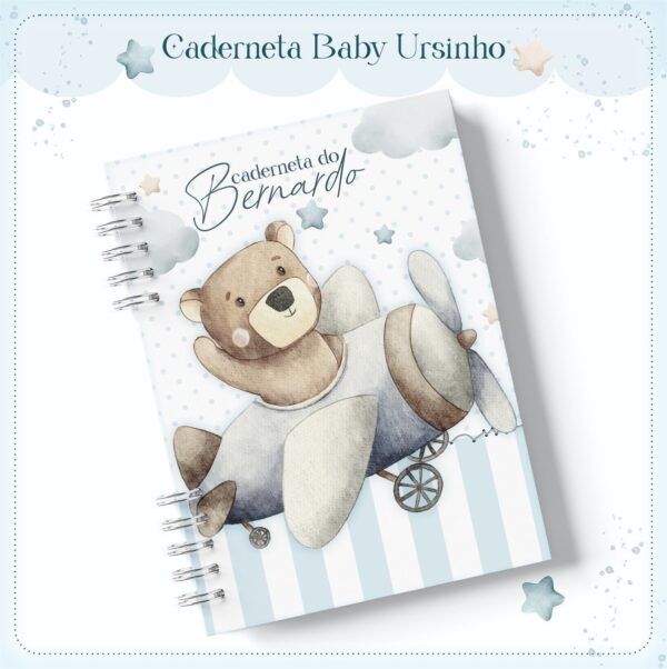 Caderneta de Vacinação Baby Urso - Arquivo Digital