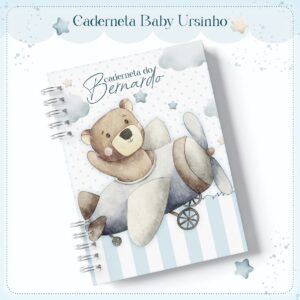 caderneta de vacinacao baby urso arquivo digital maternidade