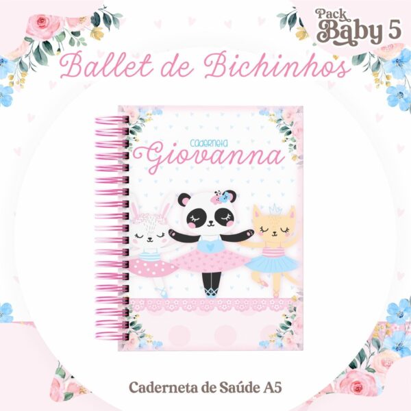 Caderneta de Vacinação Ballet de Bichinhos - Arquivo Digital