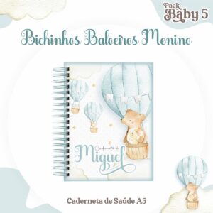Caderneta de Vacinação Baloeiros Menino - Arquivo Digital