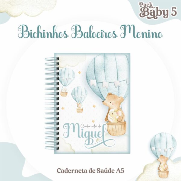 Caderneta de Vacinação Baloeiros Menino - Arquivo Digital