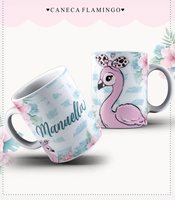 Caderneta De Vacinação Flamingo - Arquivo Digital - Imagem 3