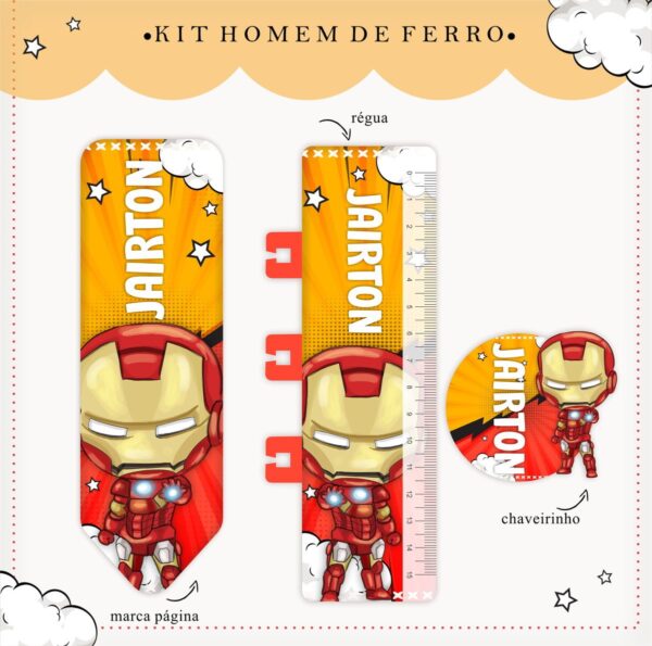 Caderneta De Vacinação Homem De Ferro - Arquivo Digital