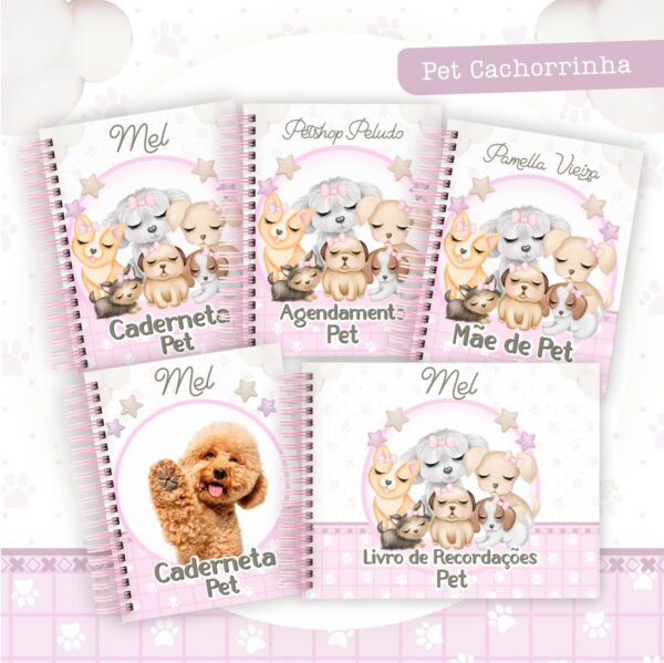 Caderneta Vacina Pet Cachorrinha - Arquivo Digital