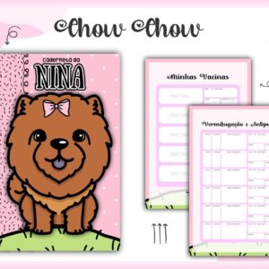caderneta vacina pet chow chow arquivo digital papel e cia