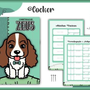 caderneta vacina pet cocker macho arquivo digital caderneta vacina pet macho