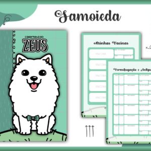 caderneta vacina pet samoieda macho arquivo digital caderneta vacinacao
