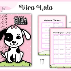 caderneta vacina pet vira lata p b arquivo digital caderneta vacina pet vira lata p