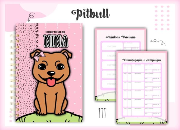 Caderneta Vacina Pitbull - Arquivo Digital