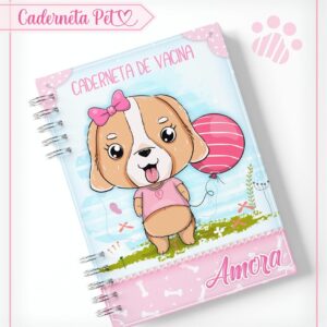 caderneta vacinacao pet cachorrinha arquivo digital agendas