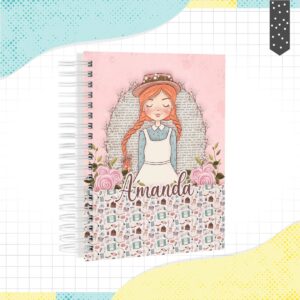 caderno a5 anne arquivo digital digital