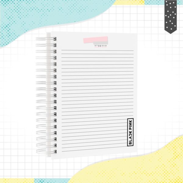 Caderno A5 Black Pink - Arquivo Digital - Imagem 3