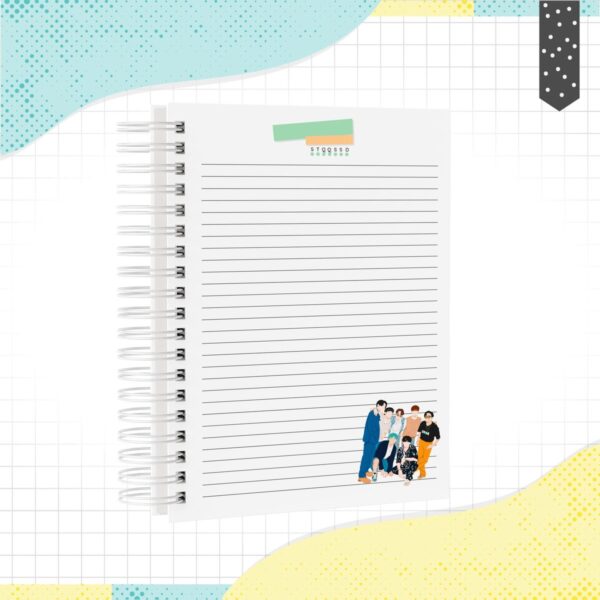 Caderno A5 BTS - Arquivo Digital - Imagem 3