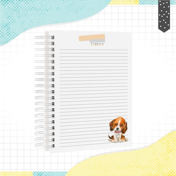 Caderno A5 Cachorrinho - Arquivo Digital - Imagem 3