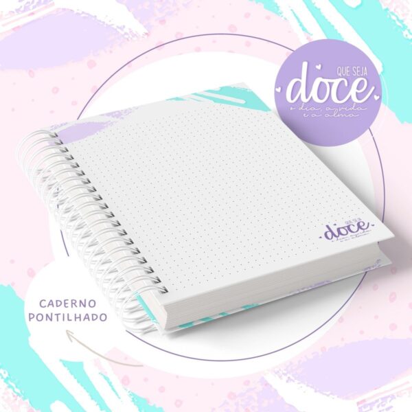 Caderno A5 Seja Doce - Arquivo Digital