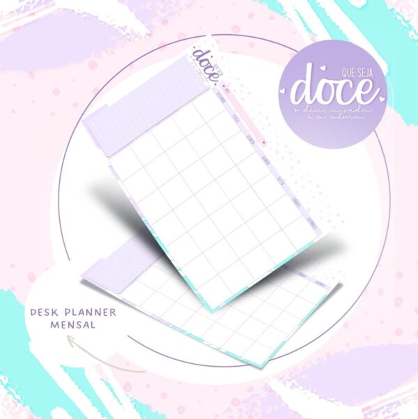 Caderno A5 Seja Doce - Arquivo Digital