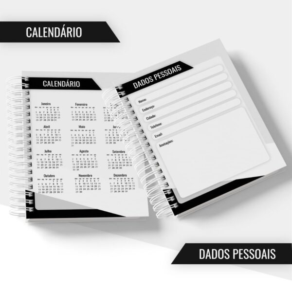 Caderno Agendamento Neutro - Arquivo Digital - Imagem 2
