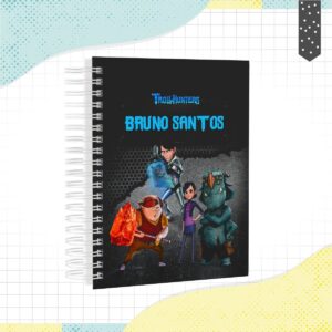 caderno cacadores de trolls arquivo digital encadernacao digital 2