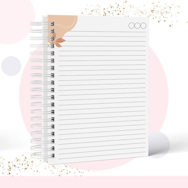 Caderno Capa Geométrica - Modelo 1 - Arquivo Digital - Imagem 2